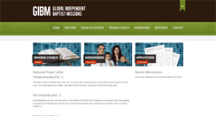 Desktop Screenshot of gibmission.org